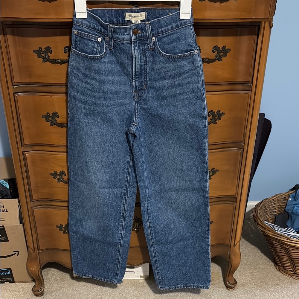 Madewell Perfect Vintage Wide Leg Crop Jean